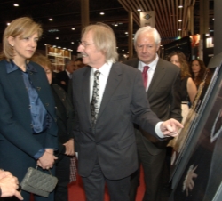 Su Alteza Real la Infanta Doña Cristina durante el recorrido de la inauguración del salón Sonimagfoto y Multimedia 2011