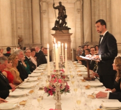 Don Felipe durante su intervención