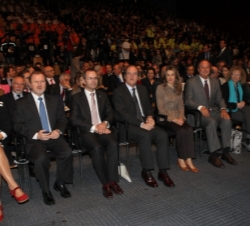 Su Alteza Real la Princesa de Asturias durante la inauguración