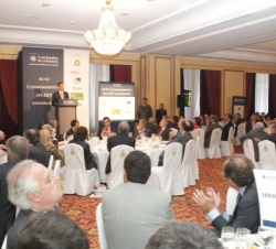 Vista general del salón durante el discurso de Don Felipe