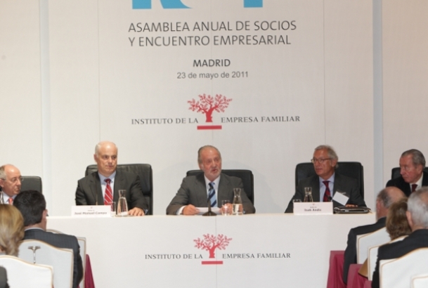 Su Majestad el Rey durante su intervención