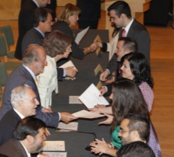 Los Reyes y el resto de autoridades entregan sus despachos a los nuevos jueces