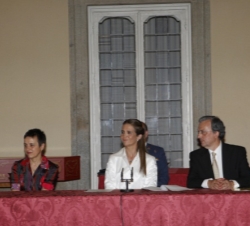 La Infanta, en la mesa presidencial
