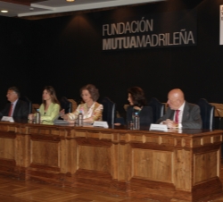 Vista de la mesa presidencial