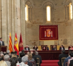 Don Felipe durante su intervención