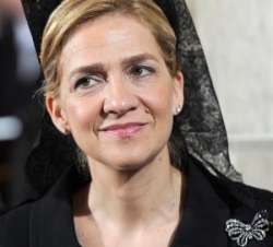 La Infanta Doña Cristina, en la Catedral de San Esteban
