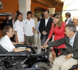 La Princesa de Asturias se interesó por el deporte de superfour