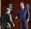 Don Juan Carlos junto al presidente del Gobierno, José Luis Rodríguez Zapatero