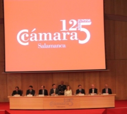Vista de la mesa presidencial