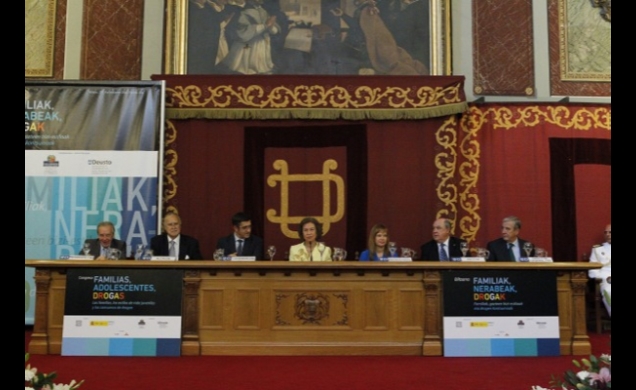 Vista de la mesa presidencial