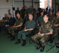 El Príncipe de Asturias durante la presentación de la fuerza de Gendarmería Europea y del Ejércicio EGEX-11