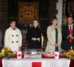 La Princesa en la mesa de cuestación