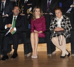 La Princesa durante el acto
