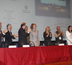 Vista de la mesa presidencial