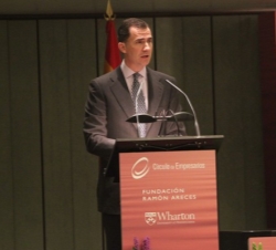 Don Felipe durante su discurso