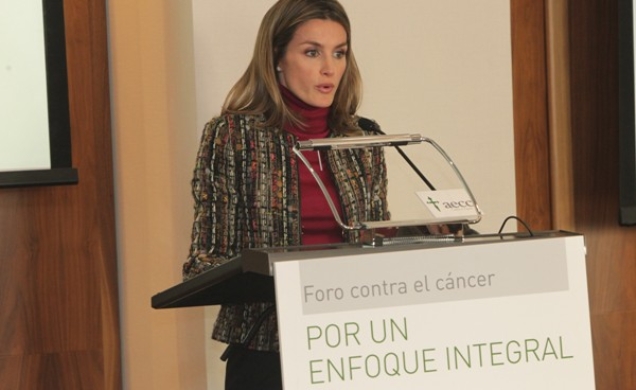 Su Alteza Real durante su discurso