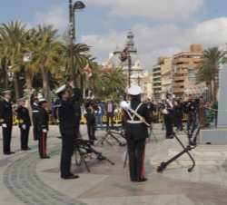 Don Felipe durante el acto de Homenaje a los que dieron su vida por España