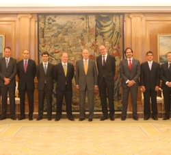 Fotografía de grupo con el Comité de Dirección de Altadis