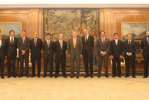 Fotografía de grupo con el Comité de Dirección de Altadis