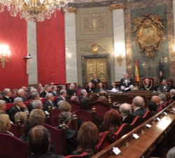 Apertura del Año Judicial. Vista general del Salón de Plenos