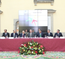 Encuentro Cotec Europa. Vista de la mesa presidencial