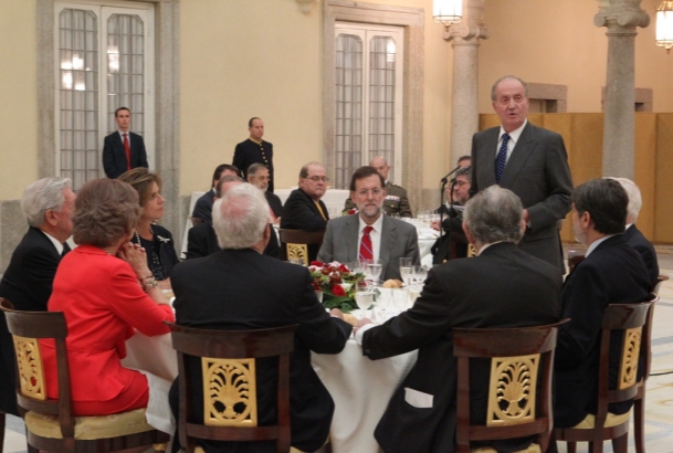 Reunión anual con el Patronato del Instituto Cervantes y posterior almuerzo con los Patronos del Instituto Cervantes y los Embajadores Iberoamericanos