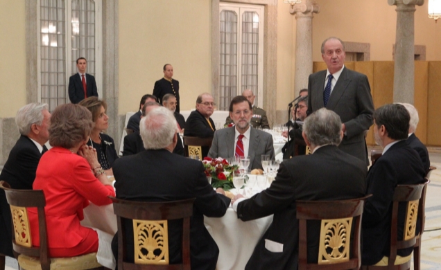 Reunión anual con el Patronato del Instituto Cervantes y posterior almuerzo con los Patronos del Instituto Cervantes y los Embajadores Iberoamericanos