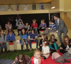Inauguración del "Centro Internacional para la Investigación, el Desarrollo y la Innovación de la Lectura / Casa del Lector" de la Fundación