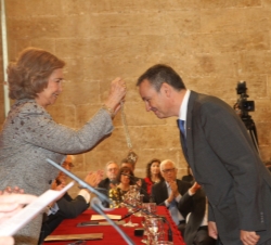 Su Majestad la Reina hace entrega del Premio de Nuevas Tecnologías a José Capmany