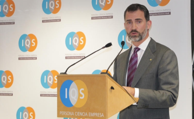 Don Felipe durante su intervención