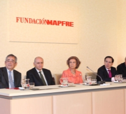 Vista de la mesa presidencial