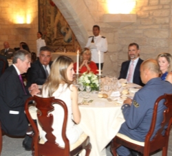 Vista de la mesa de los Príncipes