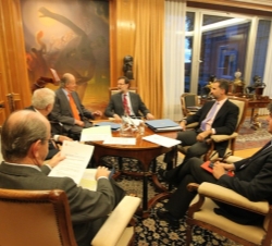 Vista general de la reunión