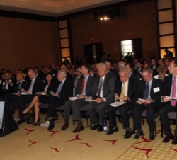El Príncipe de Asturias durante el Seminario Económico "Spain-Florida 500 Years Business Conference"