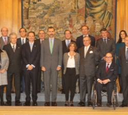 Don Felipe, con la representación del Instituto de Consejeros-Administradores