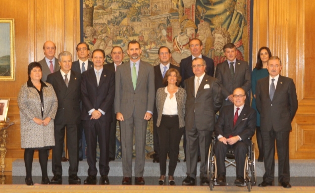 Don Felipe, con la representación del Instituto de Consejeros-Administradores