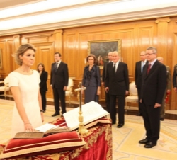 Isabel García Tejerina, jura su cargo de Ministra de Agricultura, Alimentación y Medio Ambiente