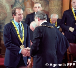 Entrega del Premio Carlomagno a Su Majestad el Rey