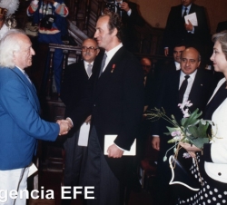 Entrega del Premio Cervantes a Don Rafael Alberti