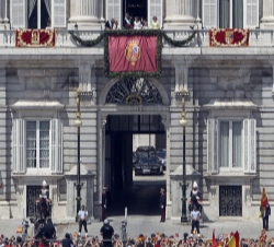 Vista desde la Plaza de Oriente