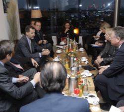 Encuentro de Su Majestad el Rey con la ministra Presidenta del Estado de Renania del Norte-Westfalia