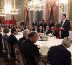 Don Felipe, durante su intervención.