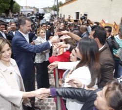 Sus Majestades los Reyes sintieron en todo momento el afecto de los ciudadanos de Zacatecas