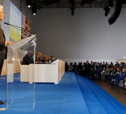 Intervención del presidente de la República Italiana, Sergio Matarella