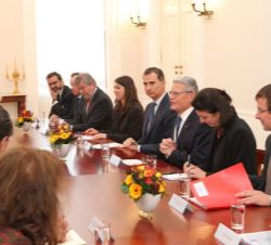 Vista general de la reunión de trabajo sobre los resultados alcanzados en el VIII Foro Hispano-Alemán