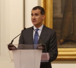 Su Majestad el Rey, durante sus palabras