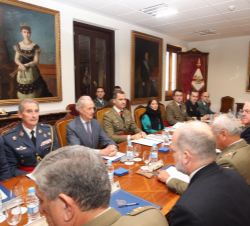 Vista de la Sala de Asambleas durante el capítulo de la Real y Militar Orden de San Hermenegildo correspondiente al año 2016