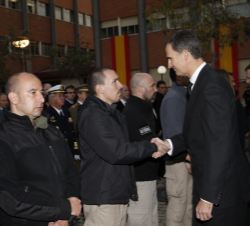 Los Reyes ofrecen sus condolencias a los compañeros de los fallecidos