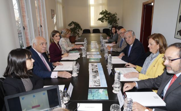 Vista general de la reunión de trabajo de la Fundación de Ayuda contra la Drogadicción (FAD)