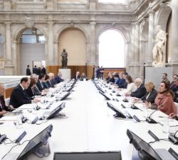 Vista general de la reunión del Real Patronato del Museo Nacional del Prado
